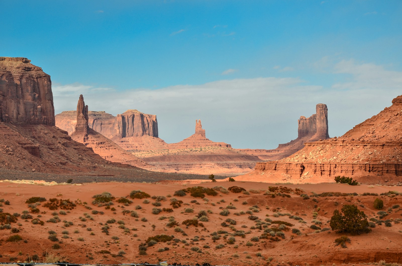 Sculptural sand dunes shaped by light and shadow